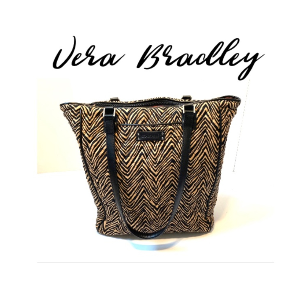 Large Vera Bradley Zebra tote